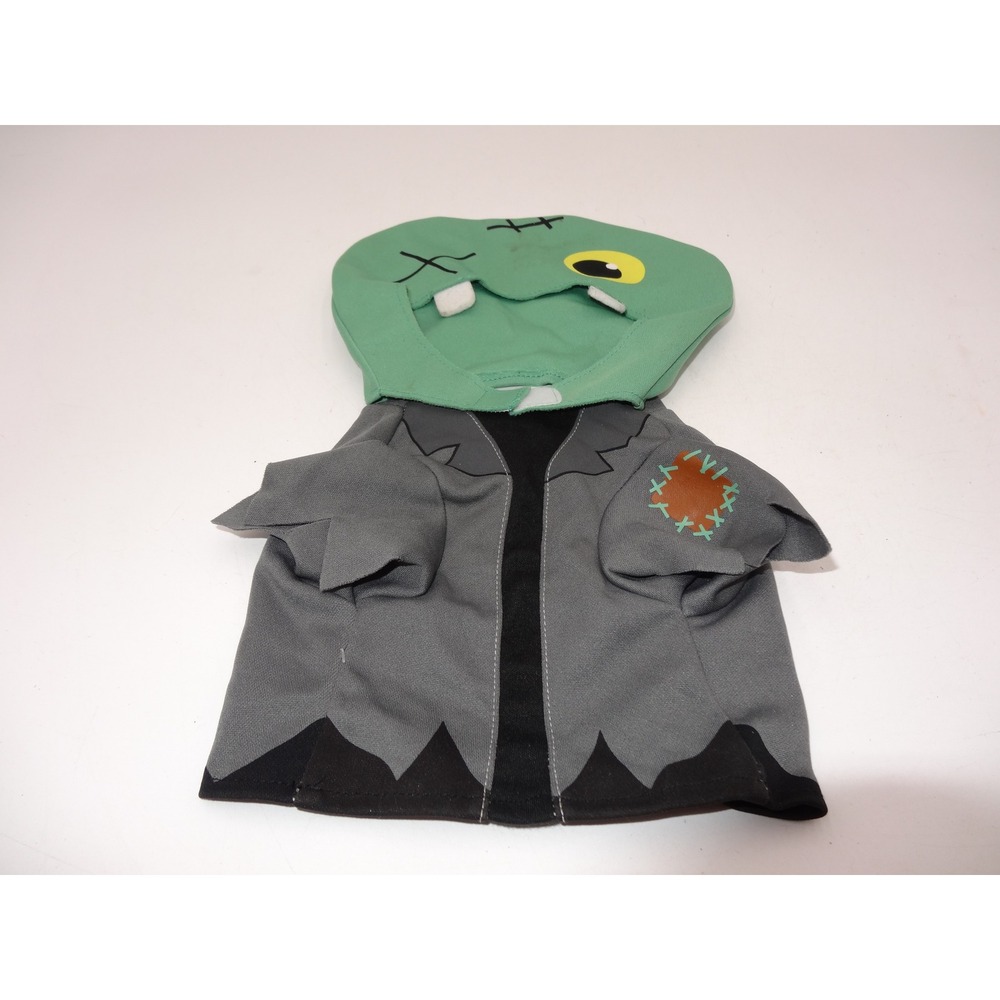 Build a Bear Halloween Zombie Costume Mask and Shirt Plush Outfit Retired